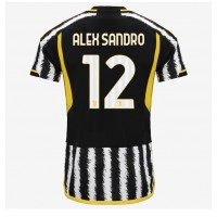 Camiseta Juventus Alex Sandro #12 Primera Equipación 2023-24 manga corta